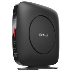 BUFFALO バッファロー Wi-Fiルーター 親機 AirStation ブラック WSR-3200AX4S-BK Wi-Fi 6(ax) IPv6対応｜bakuyasuearth