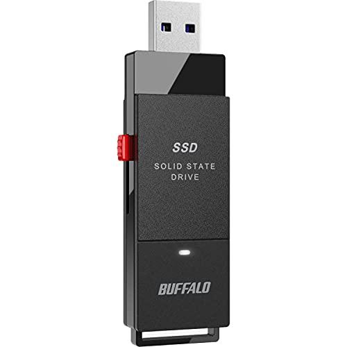 バッファロー SSD 外付け 500GB 超小型 コンパクト ポータブル PS5/PS4対応(メーカ...