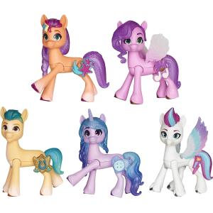 マイリトルポニー キラキラ キャラクターパック キューティーマークチャーム My Little Pony Meet The Mane おもちゃ フィギュア 5個セット 並行輸入品｜bakuyasuearth