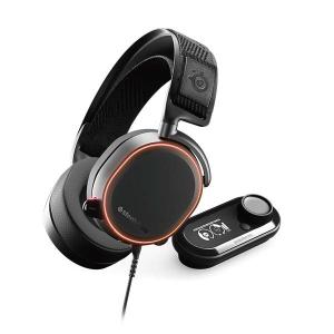 SteelSeries スティールシリーズ 61453 ゲーミングヘッドセット Arctis Pro+Game DAC ブラック φ3.5mmミニプラグ＋USB 両耳 ヘッドバンドタイプ｜bakuyasuearth