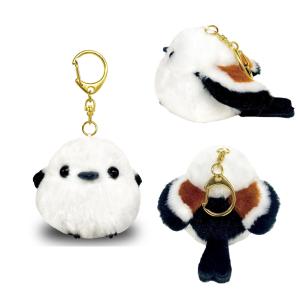 ふくふくシマエナガ マスコットキーホルダー シ...の詳細画像1
