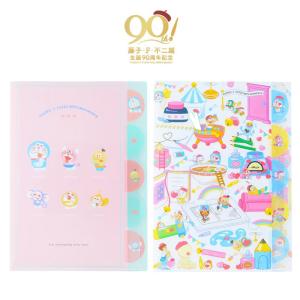 サンスター文具 ドラえもん ダイカット クリアファイル 5P A4 F90 藤子