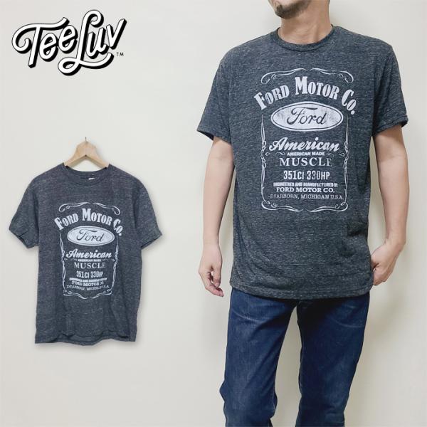 FORD フォードモーター Tシャツ 公式 正規ライセンス TeeLuv プリントT 車
