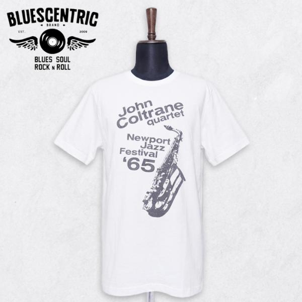 BLUES CENTRIC Tシャツ John Coltrane Newport Jazz Fest...
