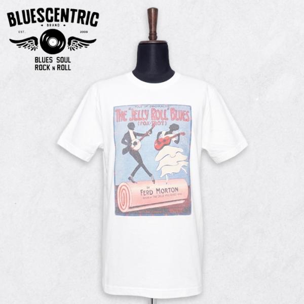 BLUES CENTRIC Tシャツ Jelly Roll Blues オフィシャルライセンス ブル...