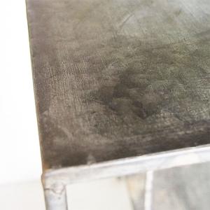 3サイズ 1セット ブリキ製フラワースタンド 花台 シルバー スクエアー型 園芸用品 ハンドメイド ウーノ 在庫一掃売り切りセール セット3