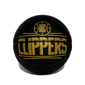 SPALDING バスケットボール NBA ロサンゼルス・クリッパーズ ハードウッドシリーズ 合成皮革 7号球 76-653Z｜balhalla