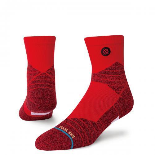 STANCE ICON SPORT QTR RED FEEL360 インフィニット クォーター スポ...