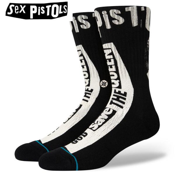 STANCE GOD SAVE THE QUEEN BLACK SEX PISTOLS セックスピス...