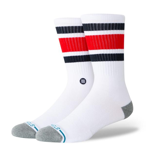 STANCE BOYD ST BLUE クルー ソックス 靴下 赤 青