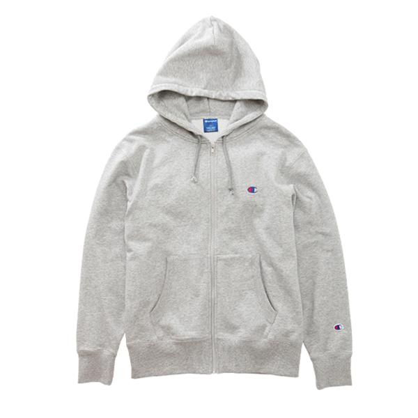 Champion フルジップ スウェットパーカー オックスフォードグレー チャンピオン