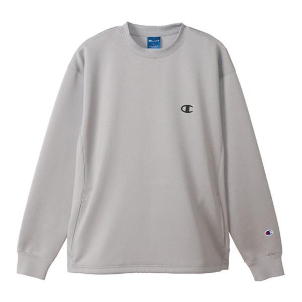 Champion クルーネック スウェットシャツ オックスフォードグレー チャンピオン テックウィー...