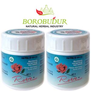 ボロブドゥール Borobudur ジャムウ サプリメント 100錠 お得な2個セット Rose ローズ 海外直送品