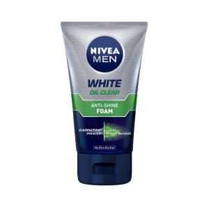 NIVEA MEN ニベアメン Whiteシリーズ Oil Clear Anti-Shine Foam オイルクリアーアンチシャインフォーム 100ml 海外直送品｜balifesta