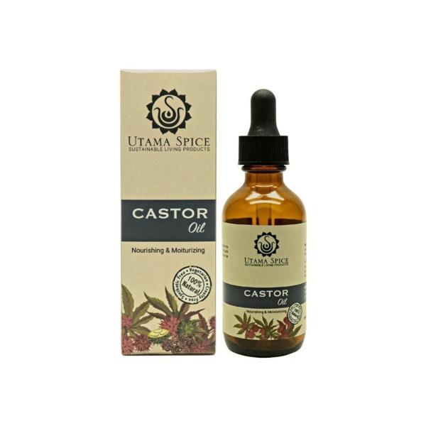 UTAMA SPICE ウタマスパイス Castor Oil カスターオイル 60ml 海外直送品