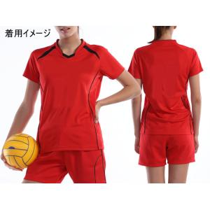 バレーボール シャツ ウェア Tシャツ 半袖 ...の詳細画像5