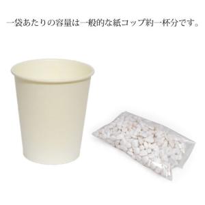 ナチュラルストーン(ホワイト)約300g 飾り...の詳細画像3