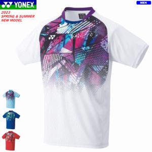 YONEX ヨネックス ゲームシャツ(フィットスタイル) ユニホーム 半袖シャツ 10525 メンズ 男性用  1枚までメール便OK｜ball-japan