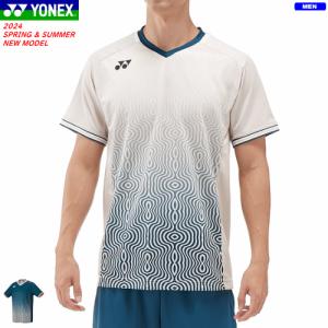 YONEX ヨネックス ゲームシャツ (フィットスタイル) ユニホーム 半袖シャツ 10567 メンズ 男性用の商品画像