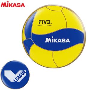 ミカサ MIKASA バレーボール グッズ トスコイン トス用コイン V.LEAGUEグッズ 審判用品 AC-TC200W-V メール便OK｜ball-japan