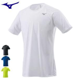 MIZUNO ミズノ 男性用 ランニングウエア ランニングＴシャツ メンズ J2MA8520　１枚までメール便OK　返品・交換不可｜ball-japan