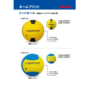 ミカサ MIKASA ドッジボール ネーム 入...の詳細画像3