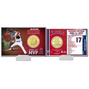 【予約】2021 大谷翔平 AL MVP 獲得記念  コイン&amp;カード【キャンセル・返品・交換 不可】【3月下旬頃発送】