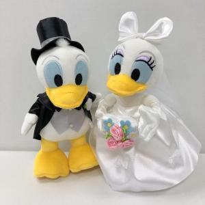 ぬいぐるみ電報 結婚式 ディズニー ドナルド デイジーのウェディング ぬいぐるみ 祝電 入籍祝い ウェルカムドールにも 最安値 価格比較 Yahoo ショッピング 口コミ 評判からも探せる