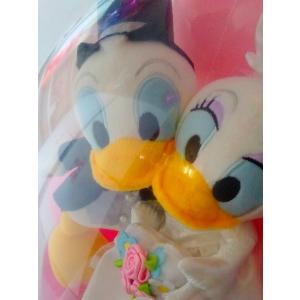 バルーン 電報 結婚式 結婚祝い ディズニー 結婚式 ドナルド デイジーのウェディング ディズニー おしゃれ Nu006 バルーンショップ ぬいぐるみ バルバルーン