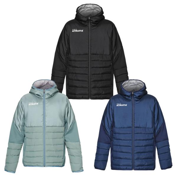 アスレタ 中綿ウォームジャケット サッカー フットサル ウェア 防寒 ATHLETA2025FW 0...