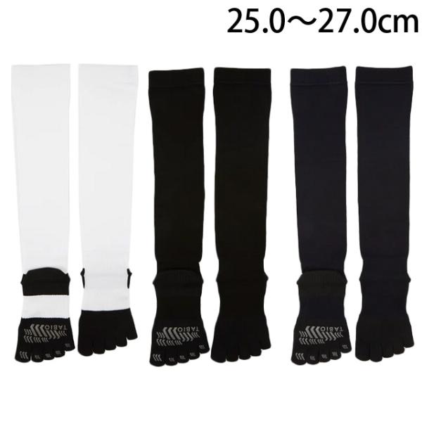 五本指ショートフィットスタイル TABIO/タビオ 野球 Mサイズ ソックス ひざ上 丈ソックス メ...