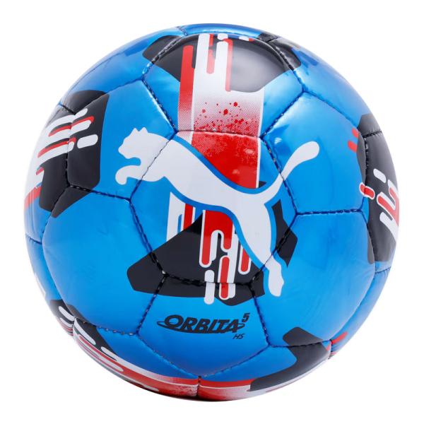 サッカーボール プーマ オービタ 5 HS 5号球 イグナイトブルー マルチカラー 検定球 0845...