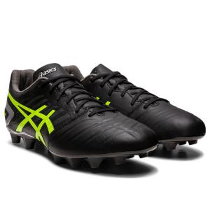 24％OFF！ アシックス DSライト WIDE ブラック イエロー サッカースパイク ワイドモデル カンガルー革 天然芝 土 人工芝 (asics2023Q3) 1103A069-002｜ballclub-b