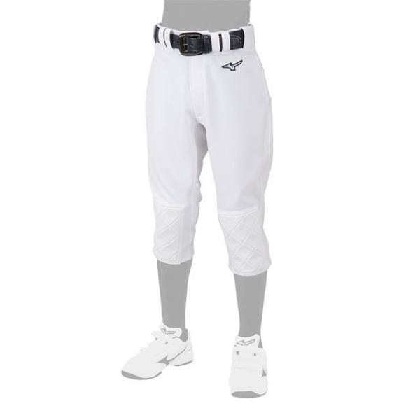 ミズノ 野球 ジュニア ユニフォームパンツ レギュラータイプ／ヒザ・ヒップ衝撃吸収パッド付 練習着 ...