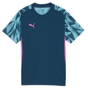 プーマ サッカー フットサル ジュニア INDIVIDUAL ファイナル 半袖 シャツ オーシャントロピック プラクティスシャツ PUMA2024SS 659398-56の商品画像