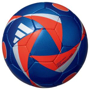 サッカーボール 4号球 アディダス UEFA EURO2024 フースバルリーベ リーグ ブルー JFA検定球 (adidas2023ball) AF494BR ※adq2cp｜ballclub-b