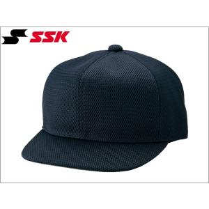 エスエスケイ（SSK） 審判帽子 六方半 野球 キャップ メッシュタイプ