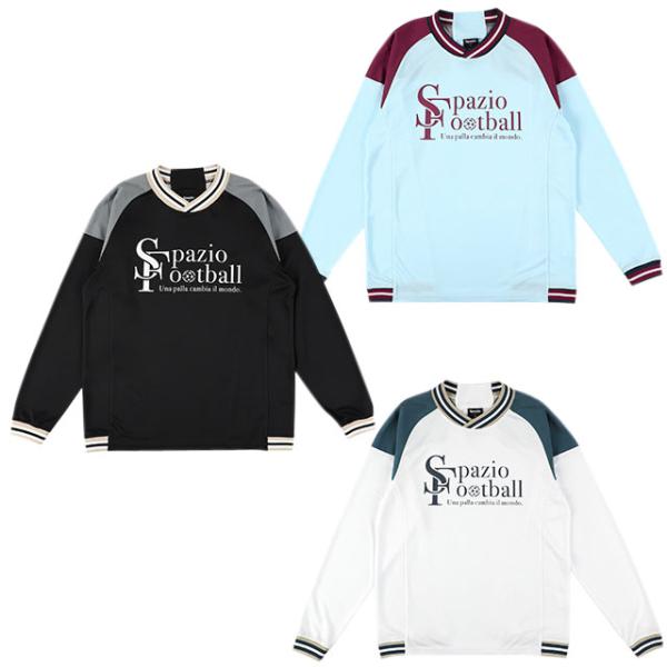 30％OFF！ スパッツィオ ラインリブ長袖プラシャツ サッカー フットサル トレーニングウェア プ...