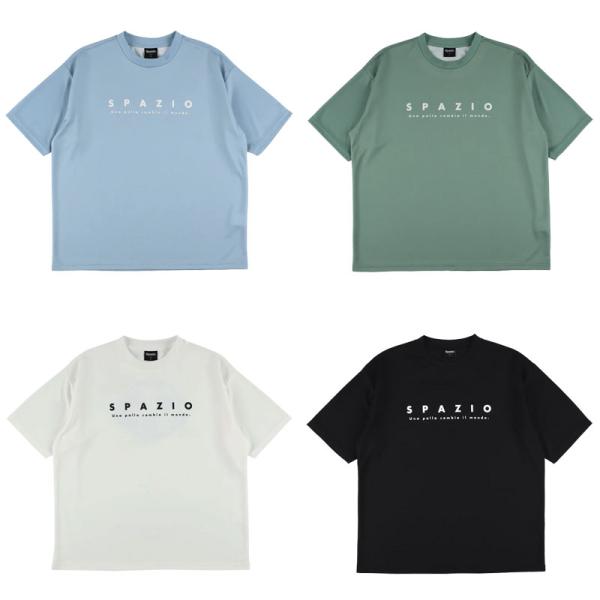スパッツィオ バックボールオーバーサイズプラTシャツ サッカー フットサル ウェア プラシャツ 半袖...