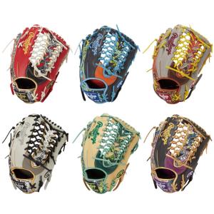 軟式グローブ グラブ ローリングス HOH BLIZZARD & Wizard  Rawlings2023SS 野球 一般 大人 (軟式外野手用／サイズ12.5) GR3HOB88MG｜ballclub-b