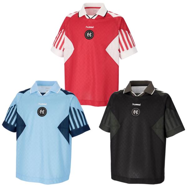 ヒュンメル H.FC ゲームシャツ サッカー フットサル ウェア ルーズシルエット HAG3033