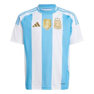 アディダス ジュニア キッズ アルゼンチン代表 24 ホームユニフォーム 半袖 ホワイト サッカー レプリカユニフォーム  ITZ70-IP8387 ※adq2cp｜ballclub-b