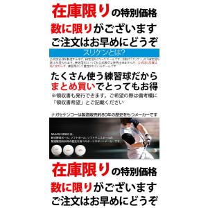 ナガセケンコー ソフトボール用 練習球(スリケ...の詳細画像1