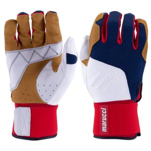 marucci マルーチ バッティンググラブ BLACKSMITH FULL WARAP USAバッティンググローブ バッティング手袋 一般 大人 MBGBKSMFW-USA