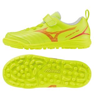 ミズノ サッカー ベルクロシューズ ジュニア モナルシーダ NEO 3 CLUB KIDS AS イエロー ワイド (Mizuno2023Q1) P1GE242645｜ballclub-b