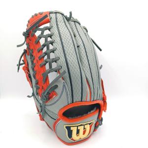 軟式グローブ ウィルソン/Wilson The Wannabe Hero DUAL D8 軟式外野手用 ワナビー ヒーロー デュアル スネークスキン 左投げ 軟式グラブ 一般 22SS WBW100639