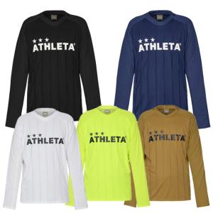 30％OFF！ アスレタ サッカー フットサル トレーニングウェア ジュニア プラクティスシャツ 長袖 プラシャツ ATHLETA2023FW 02394J｜ballclub