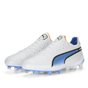 58％OFF！ プーマ サッカースパイク プーマ キング アルティメット FG/AG (ロングパイル) ホワイト 天然芝 人工芝 (PUMA2023Q1) 107097-01｜ballclub