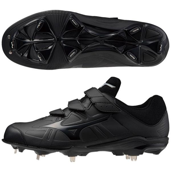 ミズノ 野球スパイク 埋め込み金具スパイク ライトレボバディー2 BLT 野球 ベルクロ ベルト式 ...