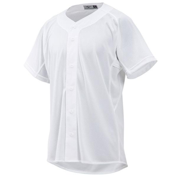 ミズノ 練習用 ユニフォームシャツ フルオープン MIZUNO 野球 大人 一般 メッシュ 練習着1...